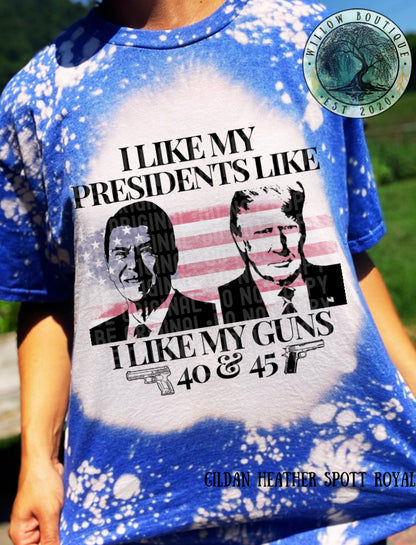 Presidents & Guns Tee