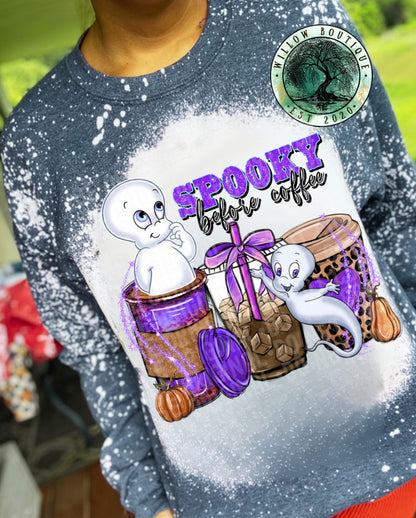 Spooky Before Coffee Sweatshirt