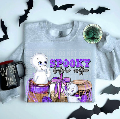 Spooky Before Coffee Sweatshirt