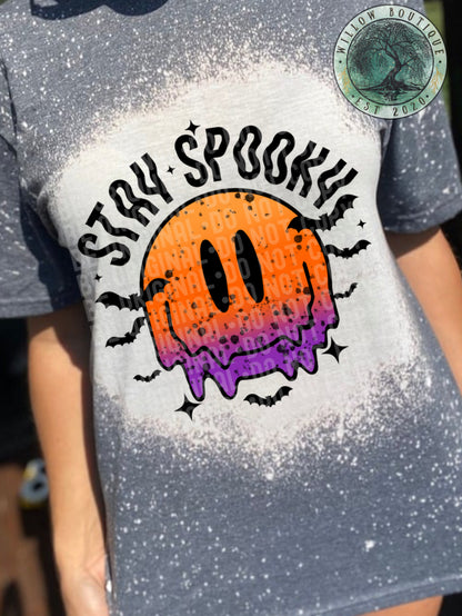 Stay Spooky Smiley Tee