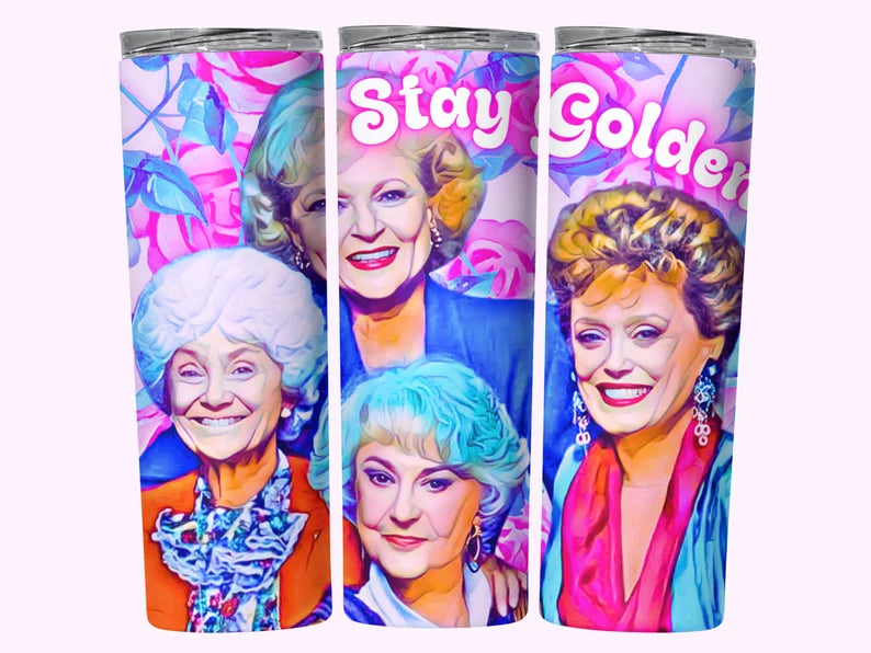 Stay Golden Tumbler