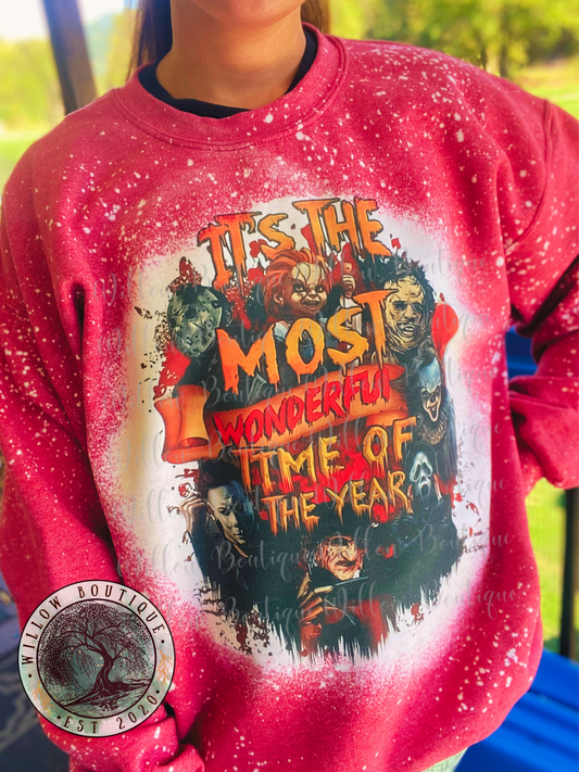 Horror Most Wonderful Time Sweatshirt