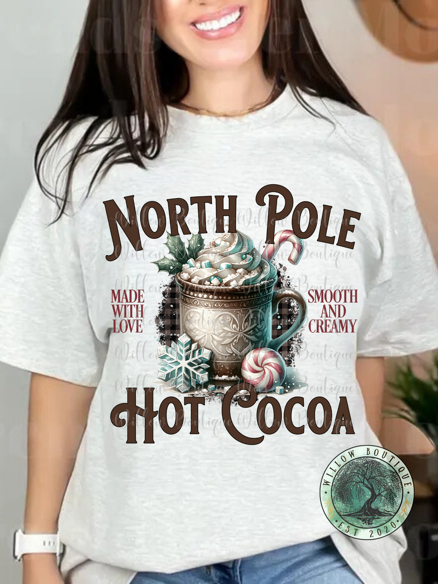 North Pole Hot Cocoa Tee