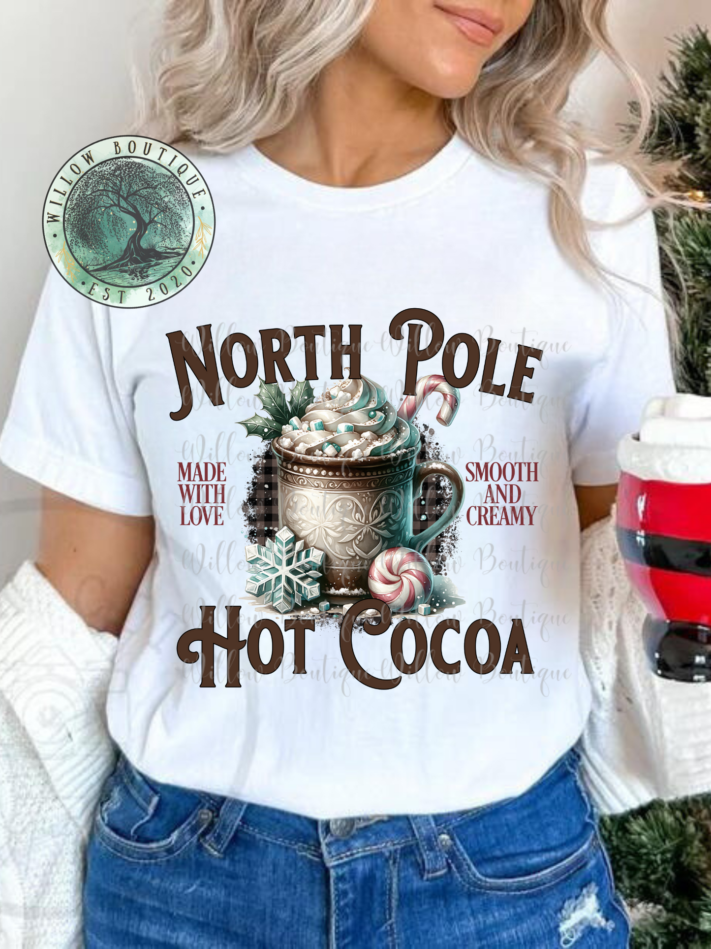 North Pole Hot Cocoa Tee