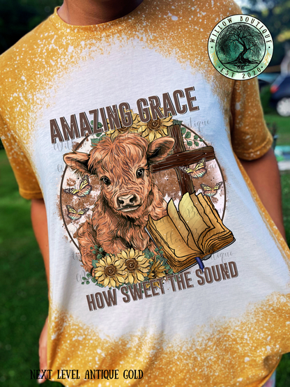 Amazing Grace Cow Tee