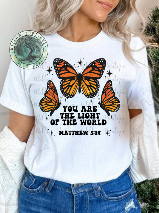 Light of the World Butterfly Tee