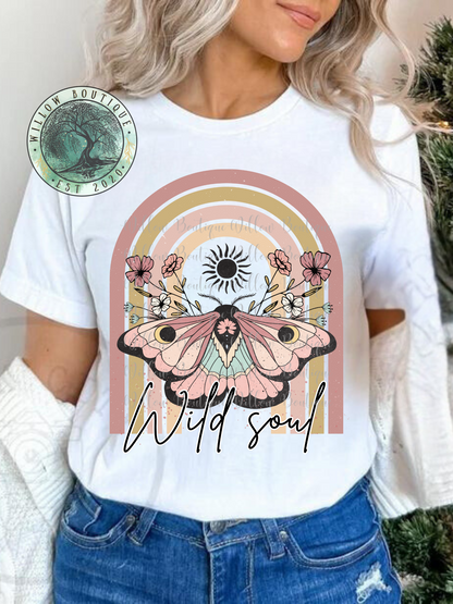 Wild Soul Moth Tee