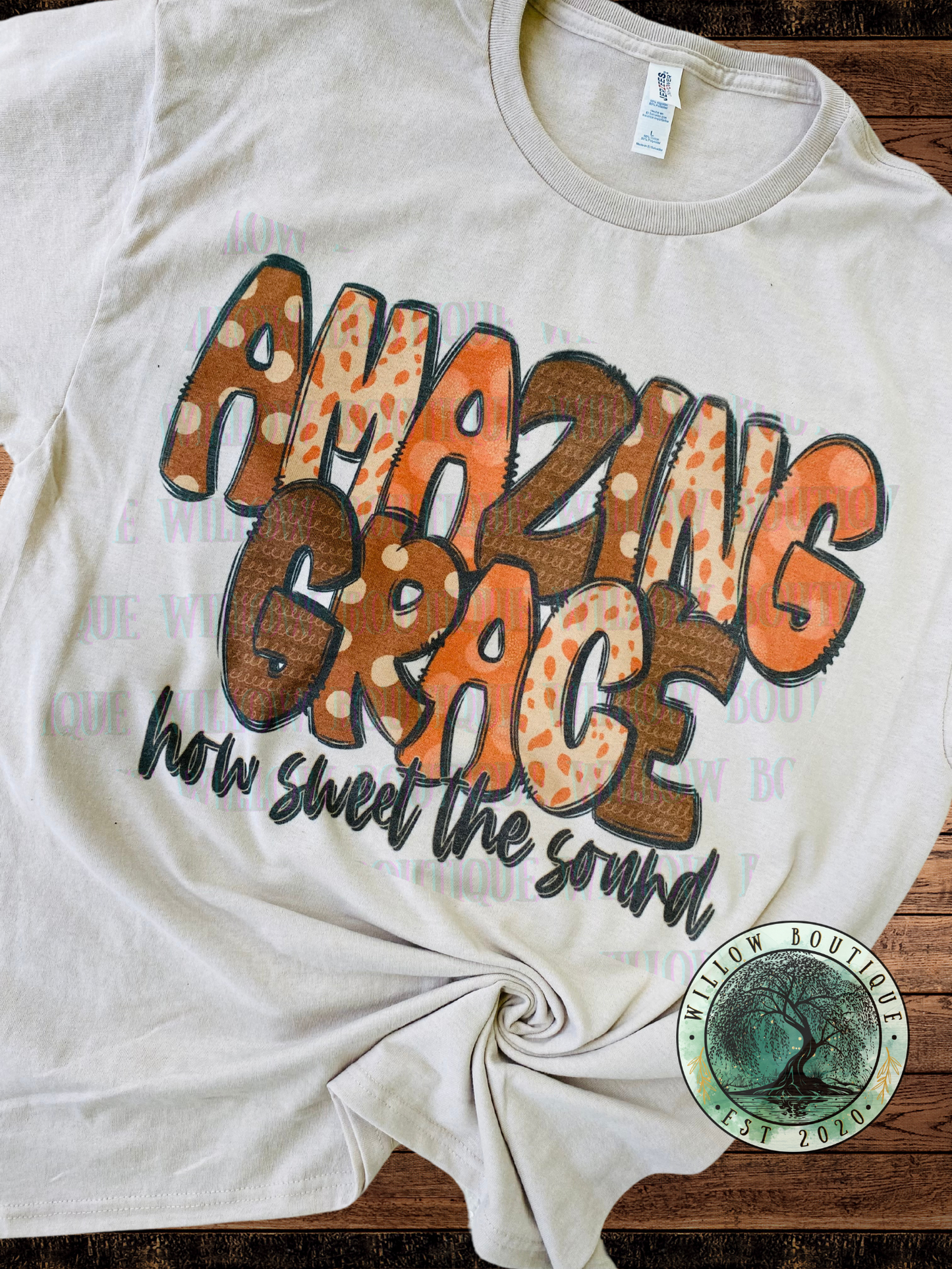 Fall Amazing Grace Tee