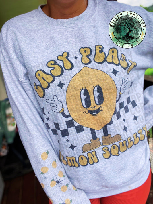 Easy Peasy Lemon Squeezy Sweatshirt