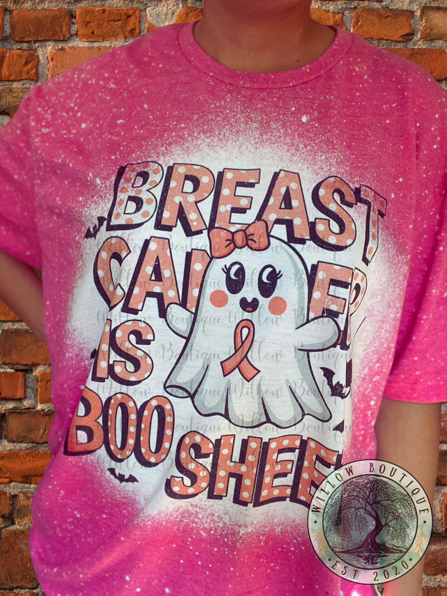 Breast Cancer Is Boo Sheet Tee