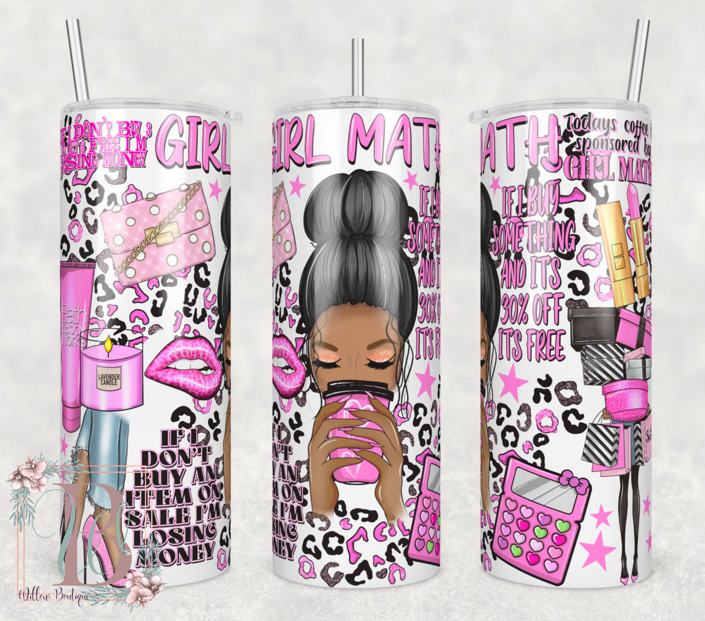 Girl Math Tumbler